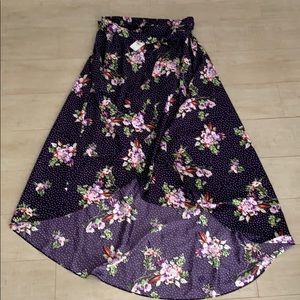 Express Floral Skirt